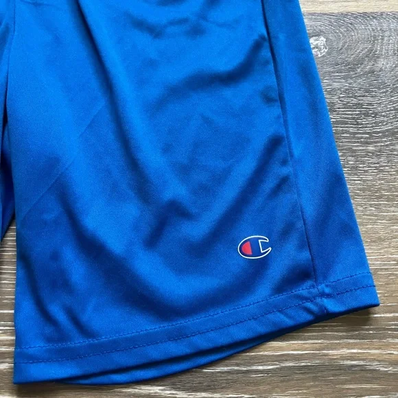 Boys Size 7 Champion Royal Blue Sports Shorts - Picture 2 of 6